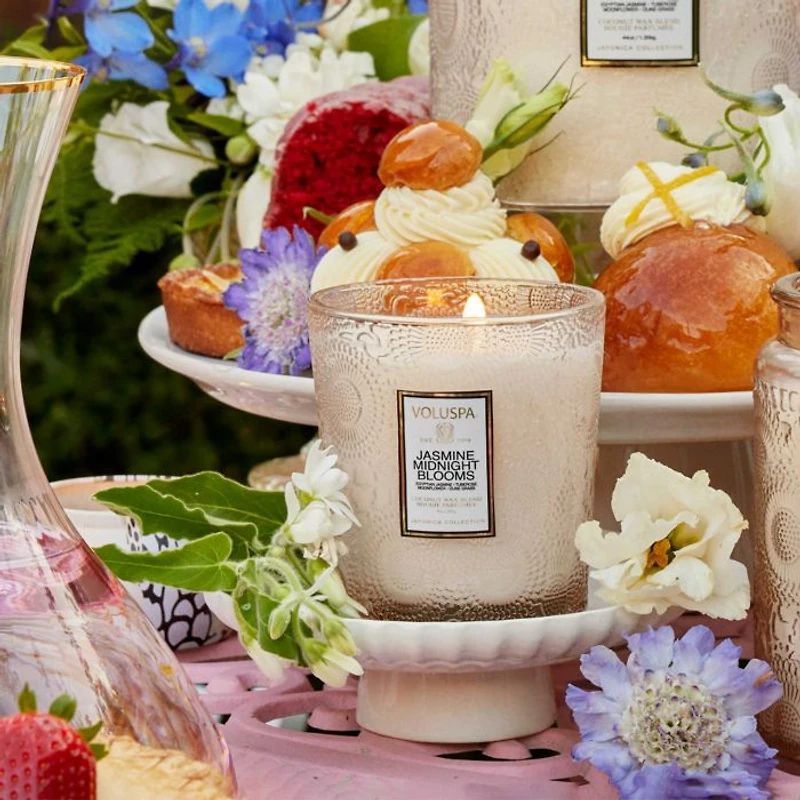 Jasmine Midnight Blooms Candle Collection
