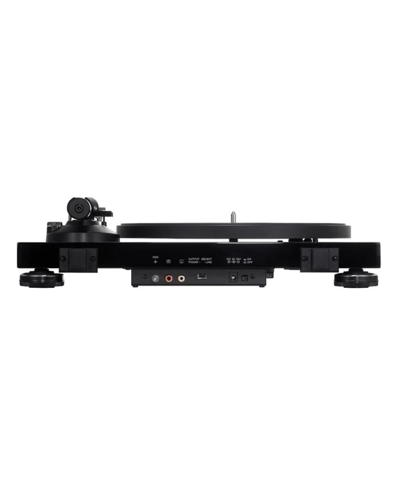 AT-LPW50PB Fully Manual Belt-Drive Turntable (Piano Black)