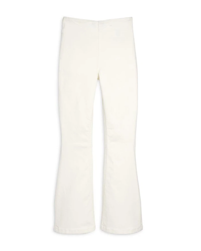 Girls' Woodstock Slim Fit Pull On Jeans White - Big Kid