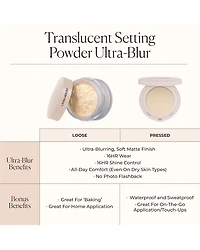 Translucent Pressed Setting Powder Ultra Blur