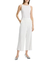 Cropped Pull On Pants