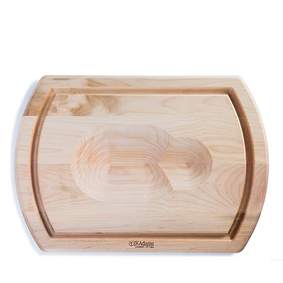 J. k. Adams 20 Maple Reversible Carving Board