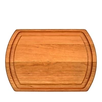 J. k. Adams Cherry Wood Reversible Carving Board