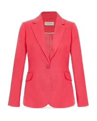 Mirabel Linen Single Breasted Jacket