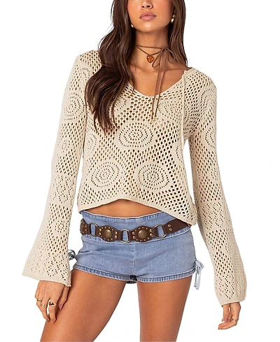 Edikted Kinley Crochet Top
