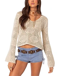 Edikted Kinley Crochet Top