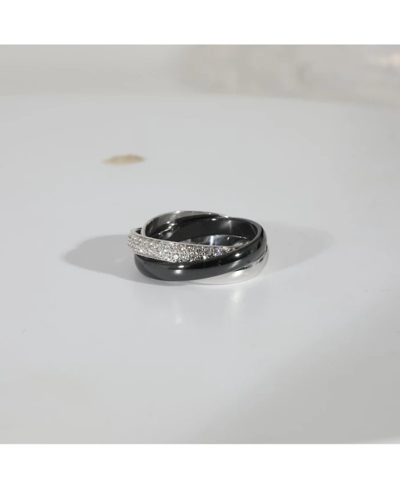 Trinity 18K White Gold Fashion Ring