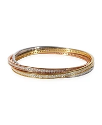 Pre-Owned Cartier Trinity 18K 3 Tone Gold Bracelet