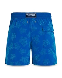 Moorea Flock Vendome Turtles Print 5" Swim Trunks