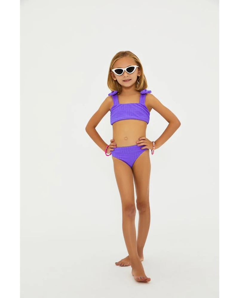 Girls' Little Stella Terry Two Piece Swimsuit - Kid, Big Kid