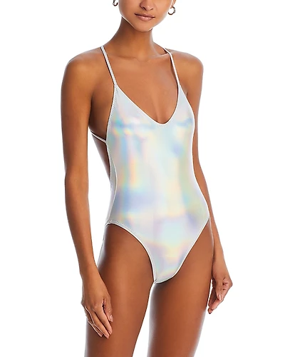 Norma Kamali Fara Slip Mio One Piece Swimsuit