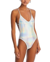 Norma Kamali Fara Slip Mio One Piece Swimsuit