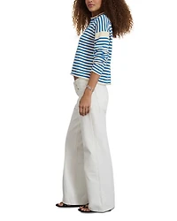 Mariner Striped Roll Neck Sweater