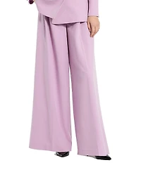 Mac Duggal Classic Crepe Wide Leg Work Trouser