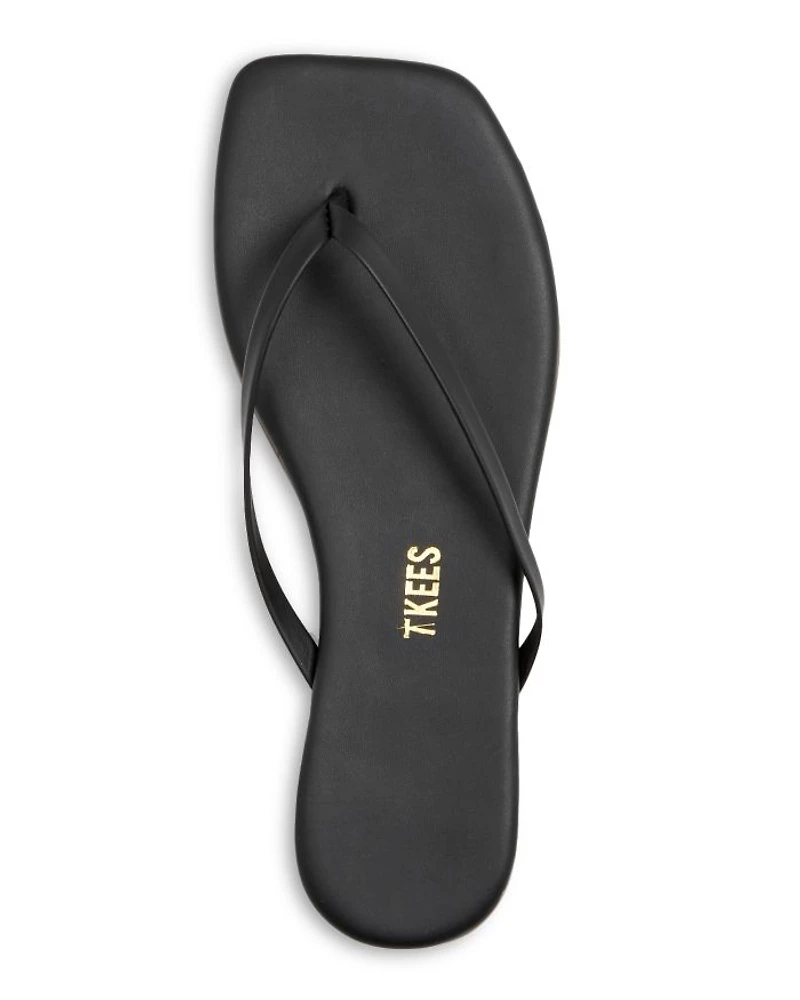 Women's Lily Square Toe Flip Flops