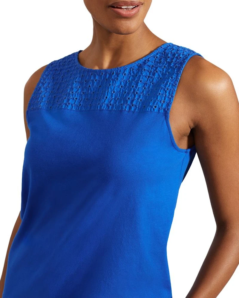 Paige Broderie Top