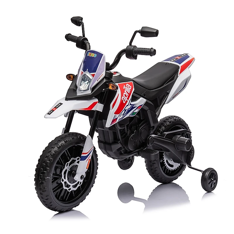 Freddo 12V Aprilia Motorcycle 1 Seater Ride On for Kids - Ages 3-8 Years