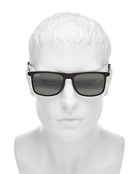 Makamae Polarized Square Sunglasses, 56mm