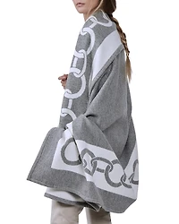 Frette Chains Virgin Wool Throw