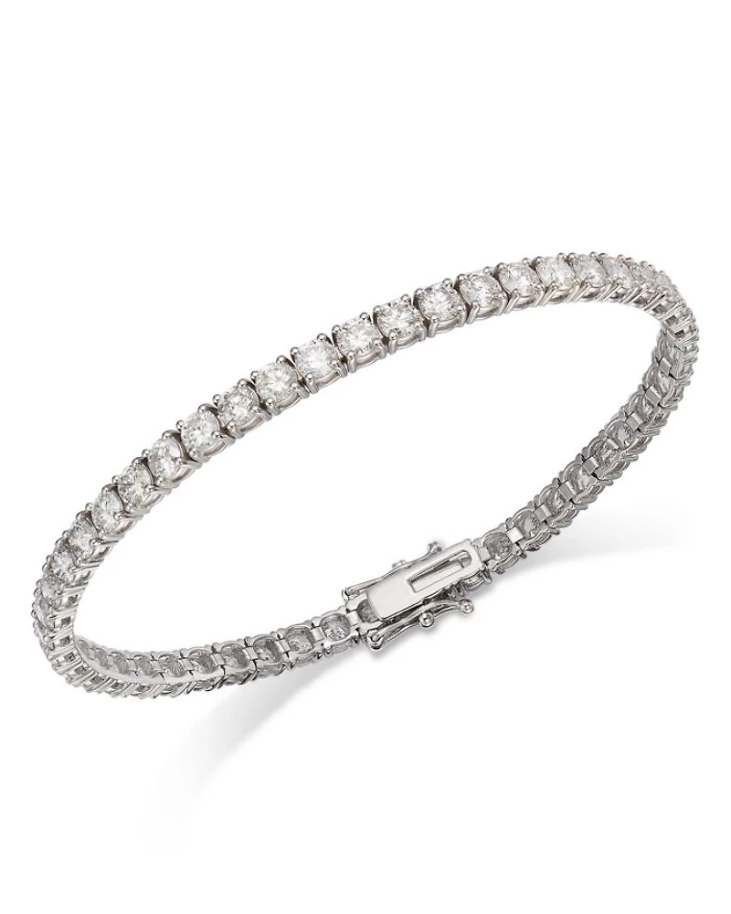 Diamond Tennis Bracelet in 14K Gold, 8.0 tcw