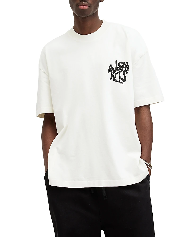 Allsaints Orlando Cotton Graphic Tee