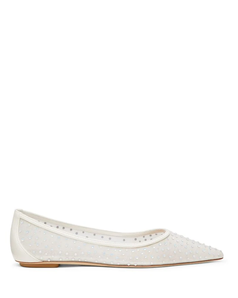 Women's Emilia Embellished Mesh Flats