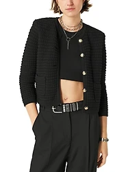 Gaspard Crewneck Cardigan Sweater