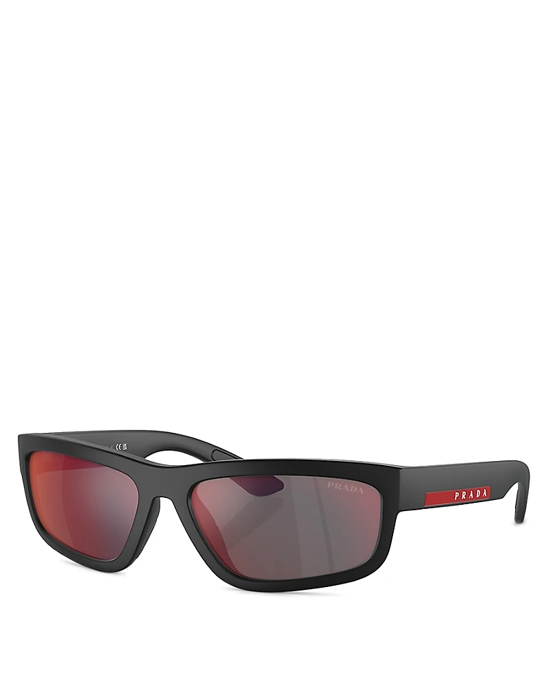 Prada Rectangular Sunglasses, 59mm