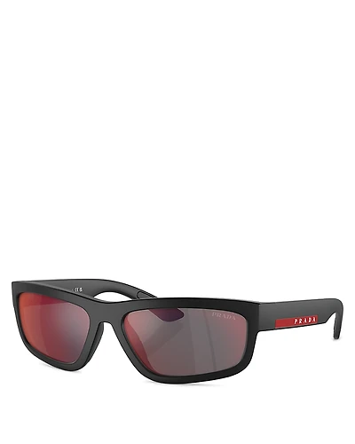 Prada Rectangular Sunglasses, 59mm