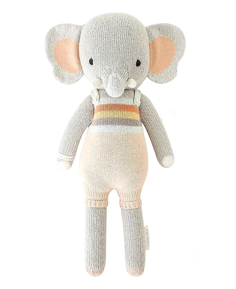 cuddle+kind cuddle+kind Little Evan the Elephant 0-24 - Ages 0-24 Months