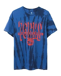Junk Food Clothing Unisex 76ers Tie Dye Short Sleeve Tee