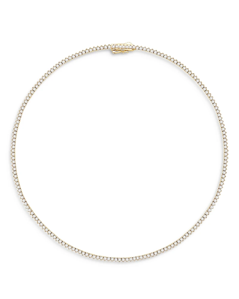 Bloomingdale's Fine Collection Certified Diamond Tennis Necklace