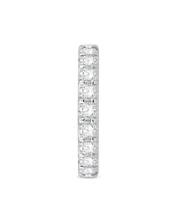 Certified Diamond Band in 14K White Gold, 1.50 tcw