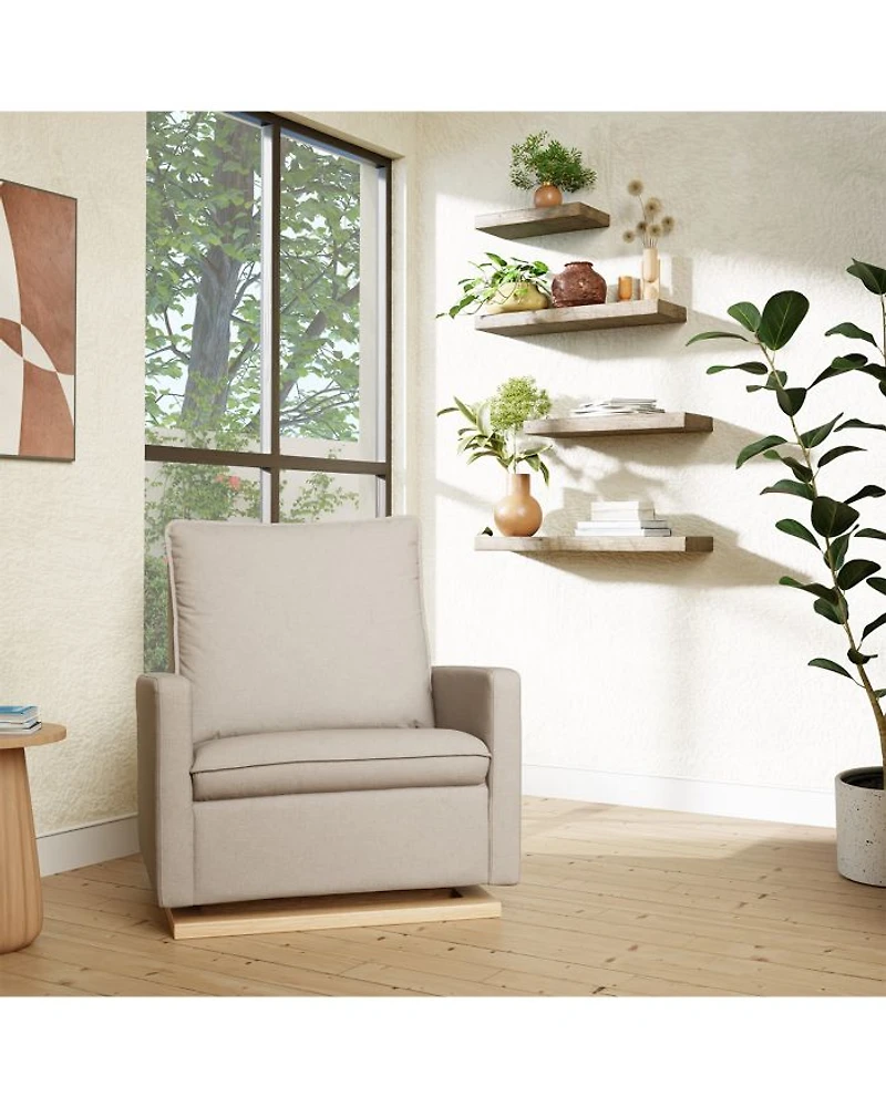 Cali Pillowback Water Repellent & Stain Resistant Chair and a Half Glider