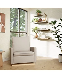 Cali Pillowback Water Repellent & Stain Resistant Chair and a Half Glider