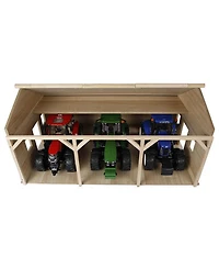 1/16 Farm Machinery 3-Bay Shed - Age 2-4 Years