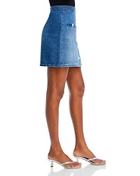 Kris Denim Mini Skirt