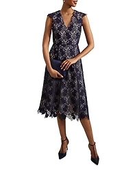 Hannah Lace Midi Dress