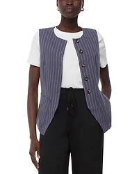Lottie Pinstriped Vest