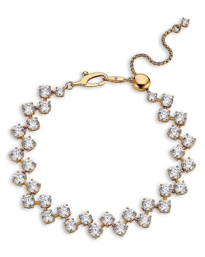 Nadri Halle Cubic Zirconia Adjustable Flex Bracelet