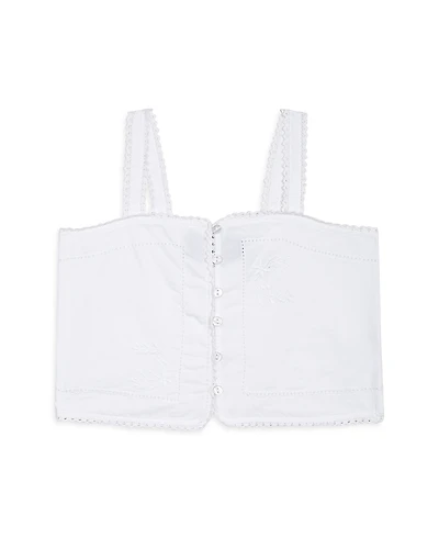 KatieJnyc Girls' Meadow Crop Top - Big Kid