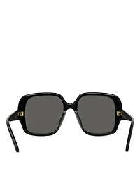 Thin Square Sunglasses, 54mm