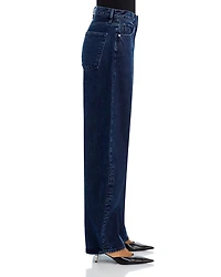 High Rise Bubble Jeans Dorado