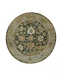 Oriental Weavers Andorra 2417B Round Area Rug, 7'10 x 7'10
