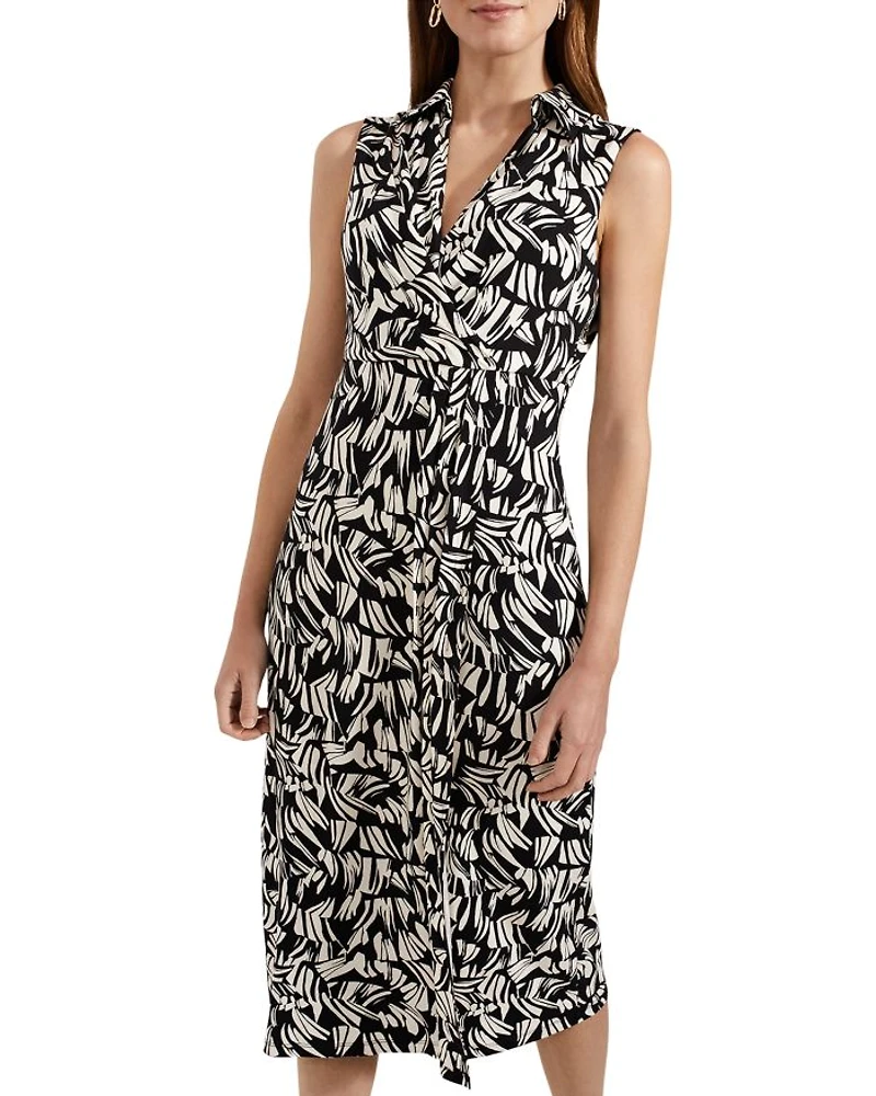 Clarissa Printed Sleeveless Dress