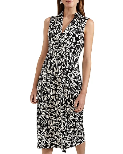 Hobbs London Clarissa Printed Sleeveless Dress