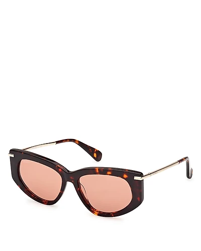 Max Mara Oval Sunglasses, 54mm