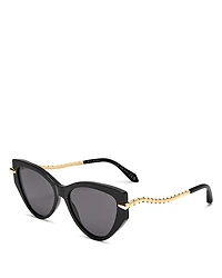 Bvlgari Serpenti Cat Eye Sunglasses, 56mm