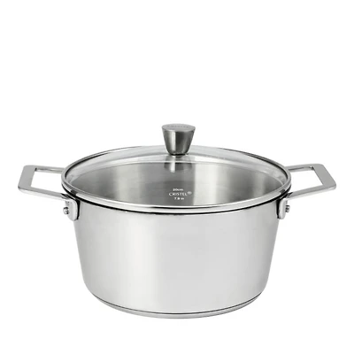Cristel 1826 Collection 1.5 Qt Stewpan with Lid