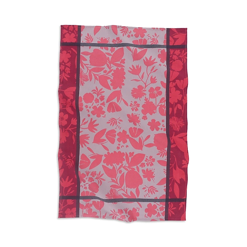 Kaf Home Jacquard Floral Kitchen Towels, Set of 2
